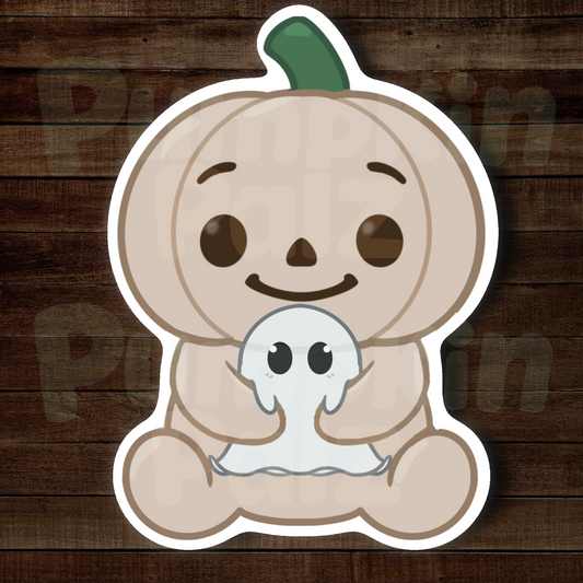Pal and ghost sticker