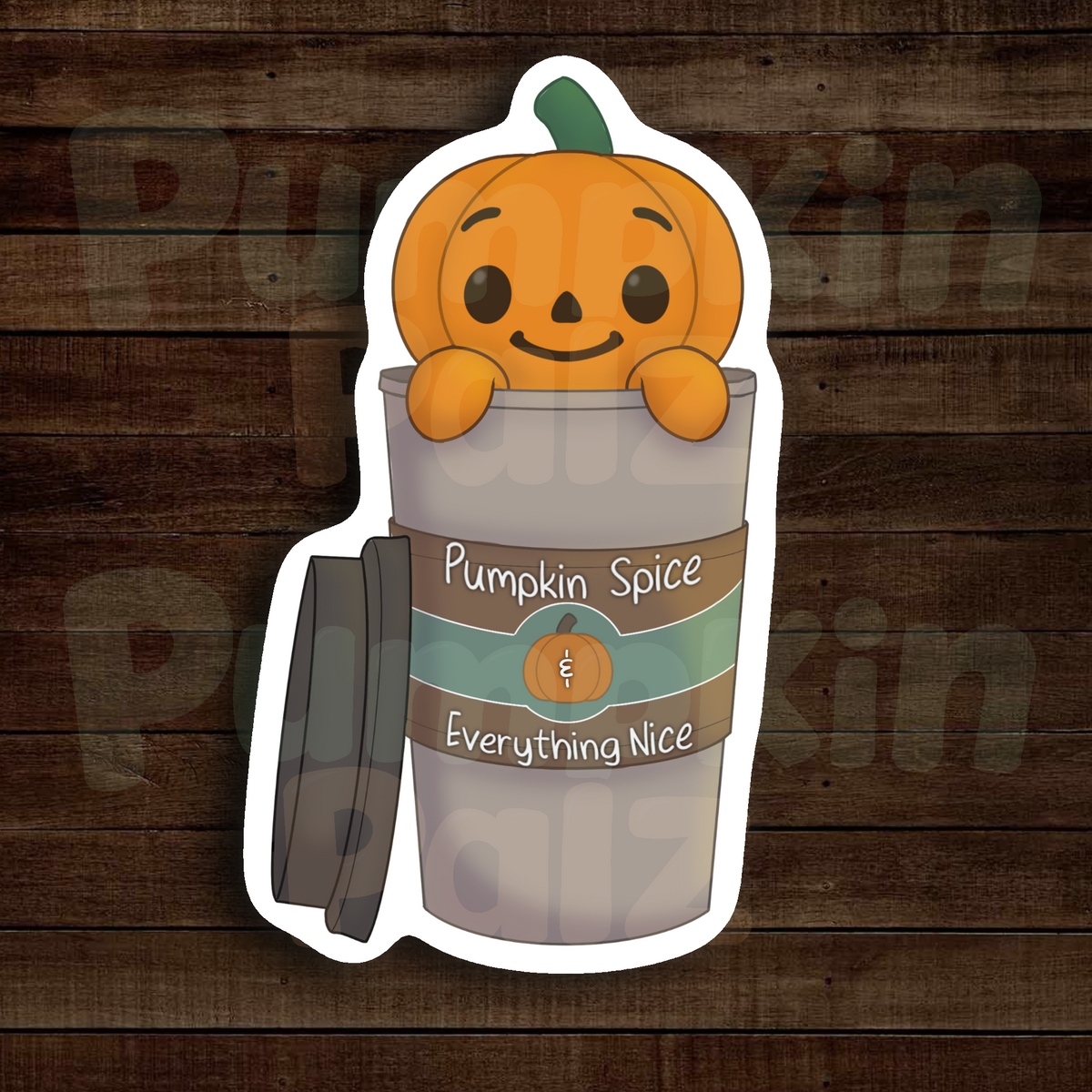 Pumpkin Spice Sticker