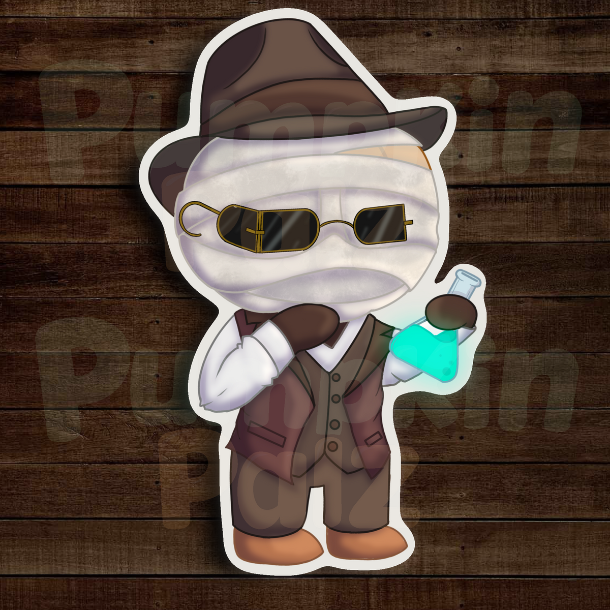 Invisible Pal Sticker