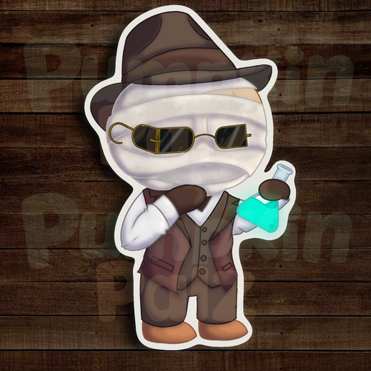 Invisible Pal Sticker